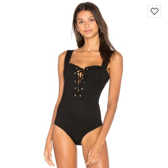 Capulet Tops - Revolve Lace up bodysuit